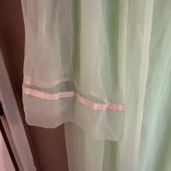 Vintage 50s/60s Mint Green Women's Pajama Set - Picture 4 of 12